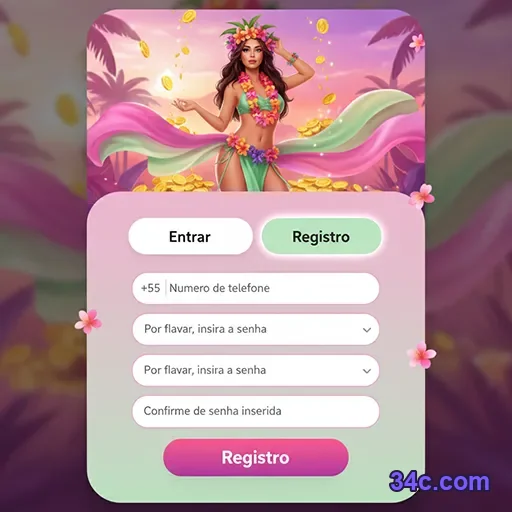 Login seguro na plataforma oficial 34c.com ao vivo